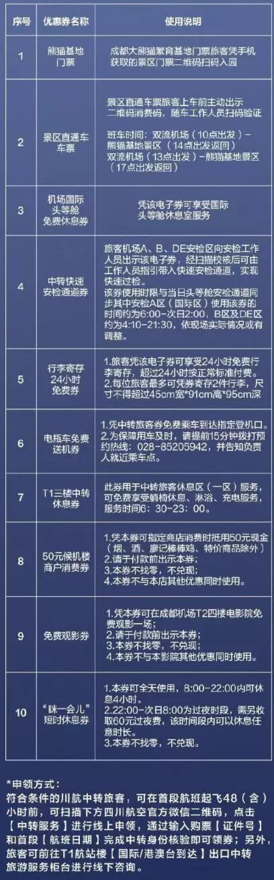 叫板五星新航,国内最强中转服务诞生?川航新福利来了!