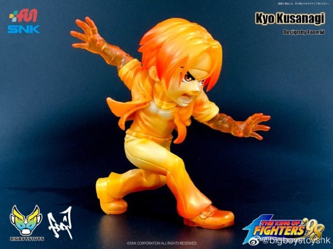 重返游戏:BigBoysToys 推出《拳皇98》草薙京限定版