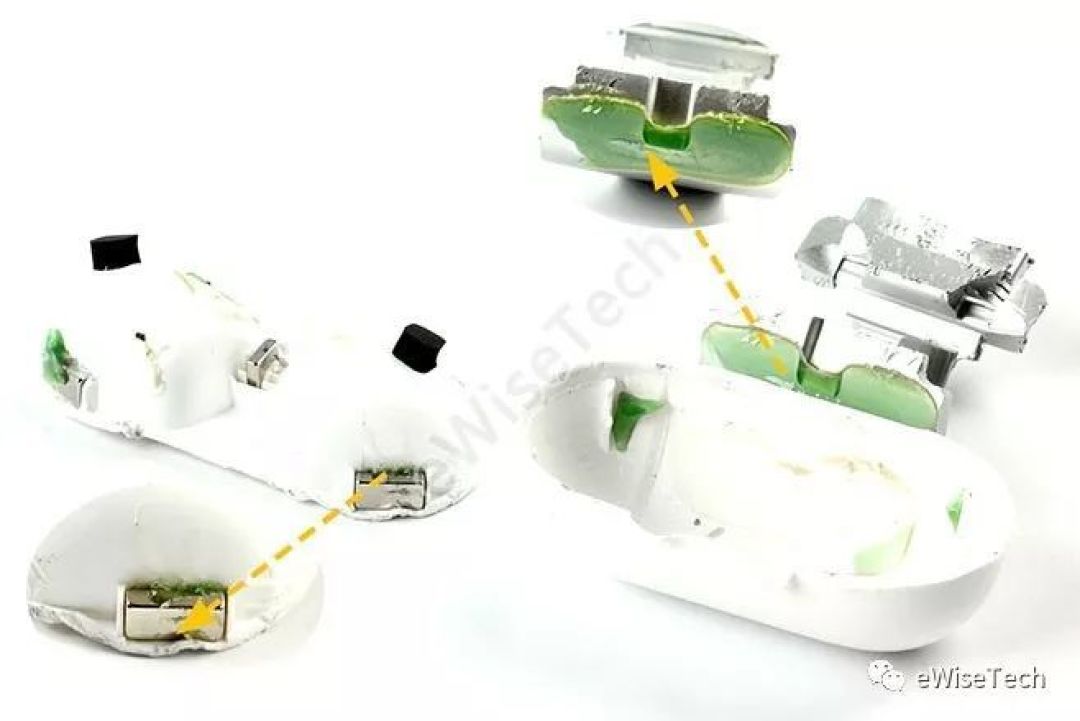 麻雀虽小五脏俱全：Apple 苹果 新款AirPods 真无线耳机拆解，零部件介绍