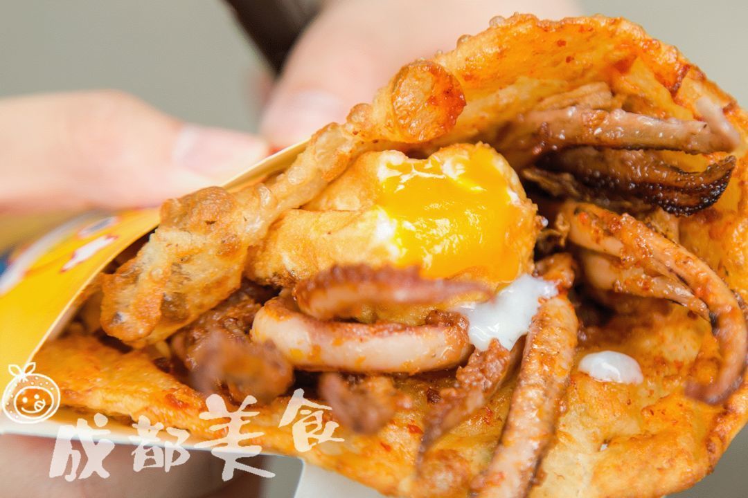 火遍台湾的夜市炸蛋来了,还有限定【爆浆火锅味】!