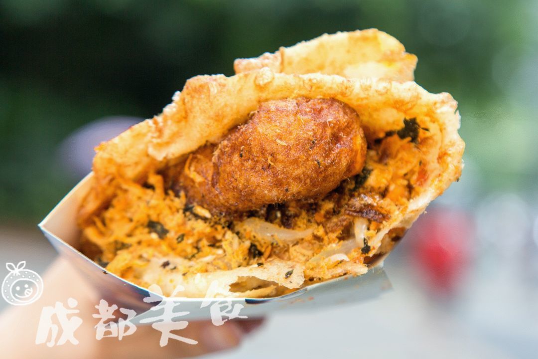 火遍台湾的夜市炸蛋来了，还有限定【爆浆火锅味】！