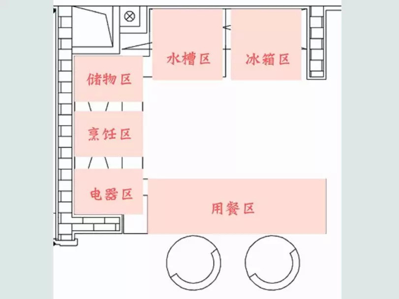 3平米小厨房改造，超强收纳设计