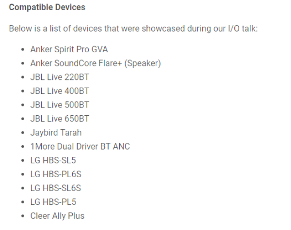 Android的快速匹配功能加入数个新特性,你将拥有更好的蓝牙体验