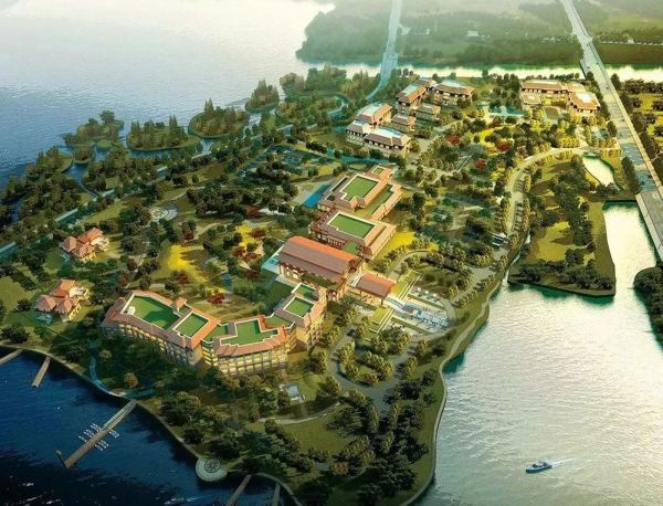 玩转小众湖州，出门即景！泰州华侨城温泉奥思廷酒店1晚套餐+温泉+高尔夫+花园+农场门票