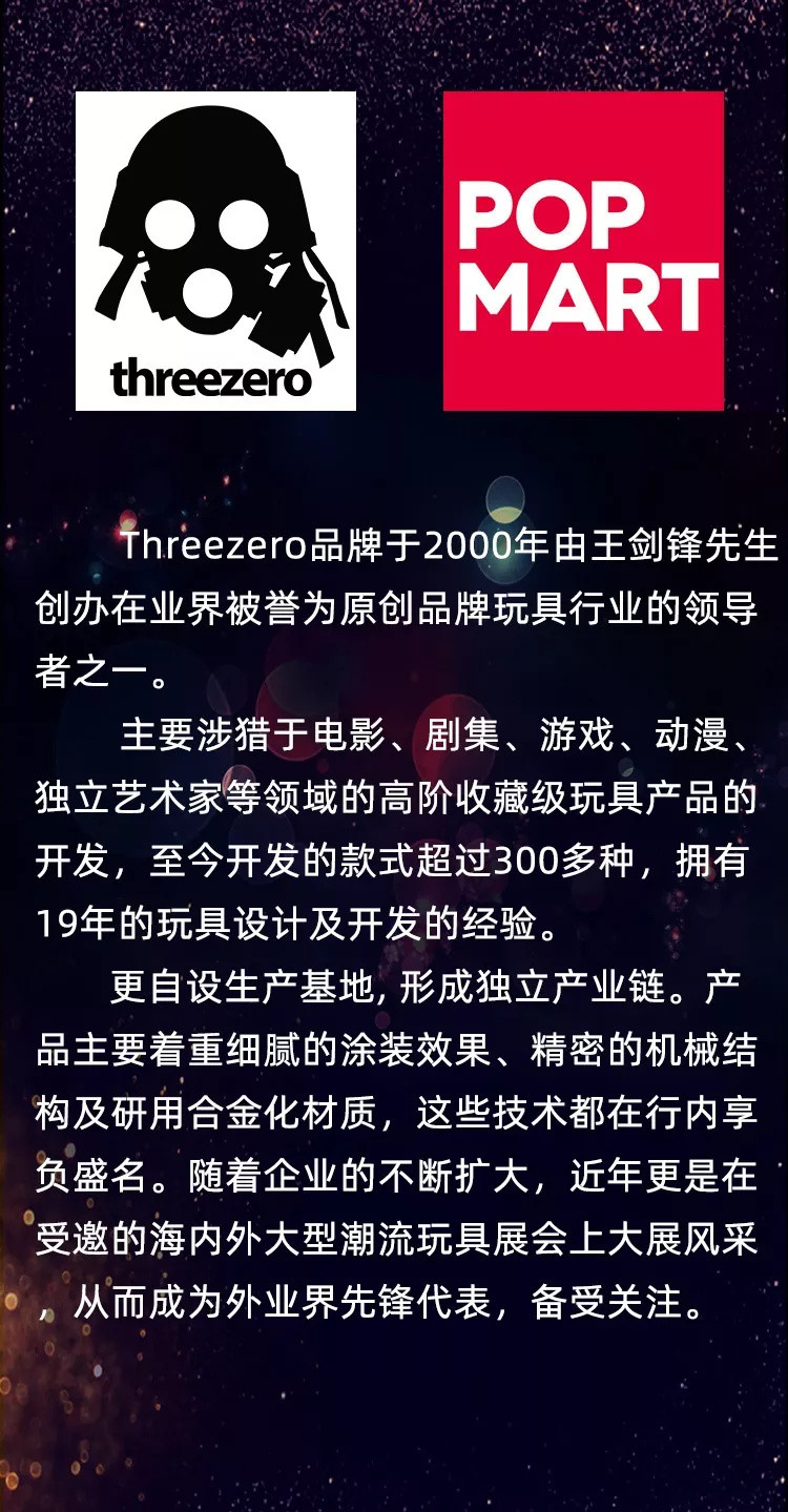 玩模总动员：BTS 2019潮玩展threezero活动预览