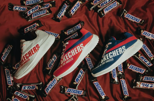 SKECHERS 斯凯奇 x SNICKERS 士力架 推出合作鞋款