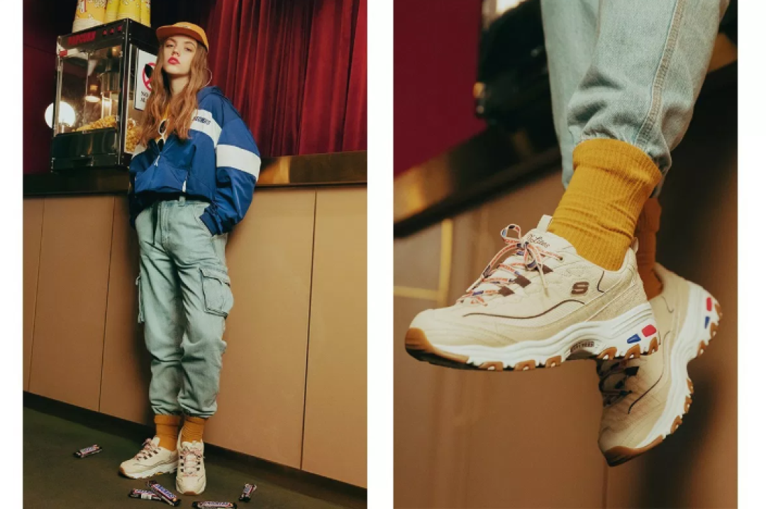 SKECHERS 斯凯奇 x SNICKERS 士力架 推出合作鞋款