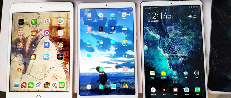 Ipad Mini5 华为m6 小米平板4大乱斗 8寸平板谁最值得买 平板电脑 什么值得买
