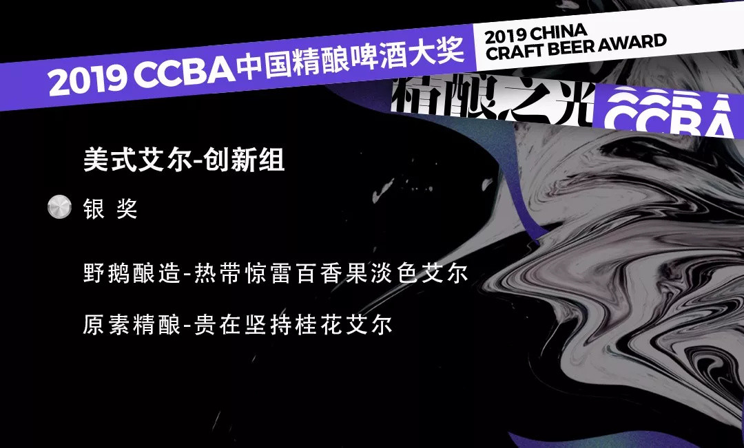 2019第四届CCBA中国精酿啤酒大奖获奖榜单！这些精酿啤酒你喝过哪款？