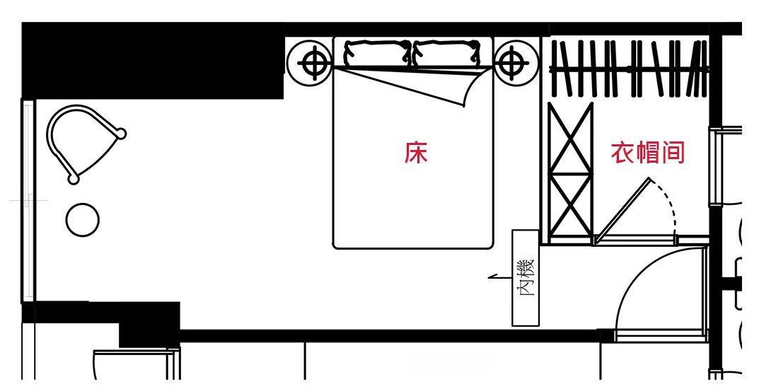 2.5㎡衣帽间的10种布局，看完才知道你家床铺、衣柜都摆错，白白浪费5平米！