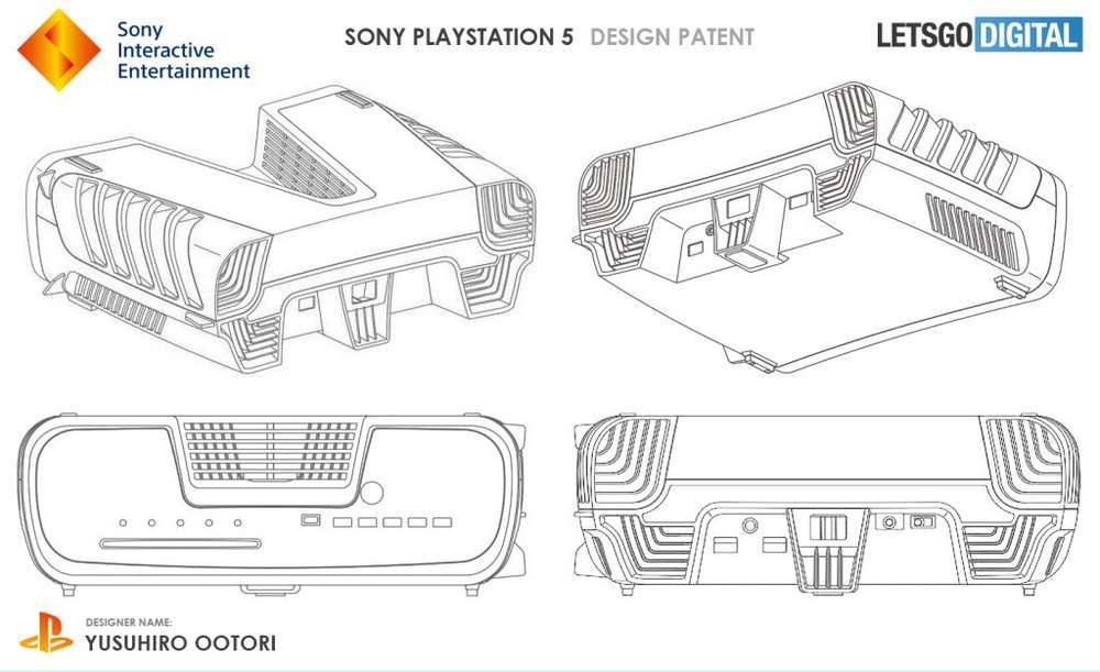 格栅、深V、全是孔，这就是 PlayStation 5 的长相？