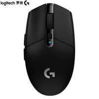 罗技（G）G304LIGHTSPEED无线鼠标游戏鼠标轻质便携吃鸡鼠标绝地求生鼠标宏黑色自营12000DPI