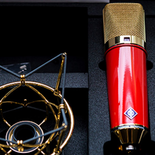 陈奕迅钟情的麦克风你喜欢么？Neumann U 87 Ai 新增中国红限量套装 售价仅29800元