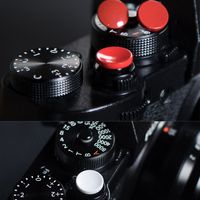 那一抹亮眼的红：富士微单相机快门按钮安装试用