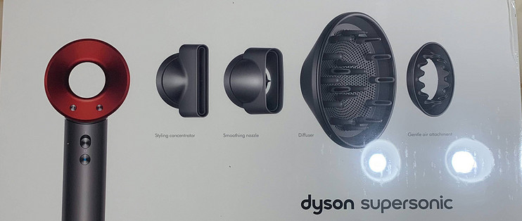 戴森吹风机dyson HD03 简单开箱_电吹风_什么值得买