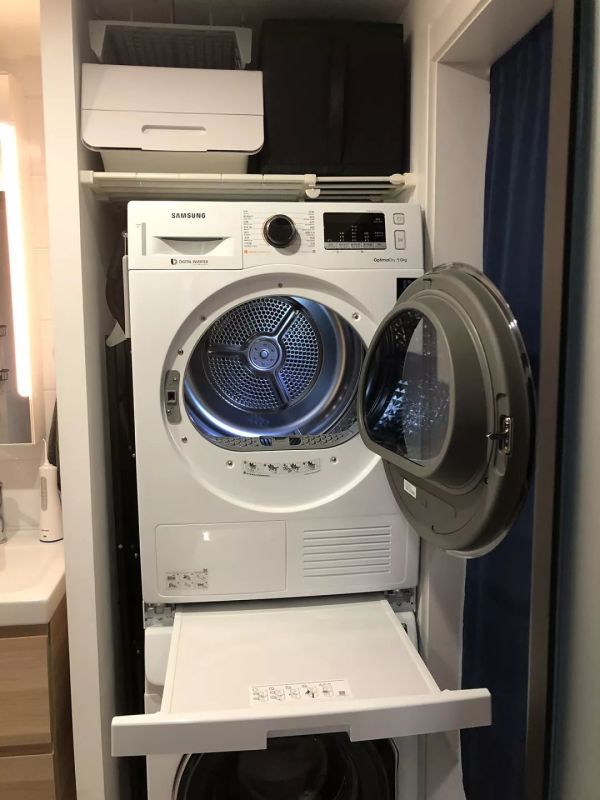 60㎡小户型收纳全靠宜家,卫生间竟然还实现干湿四分离