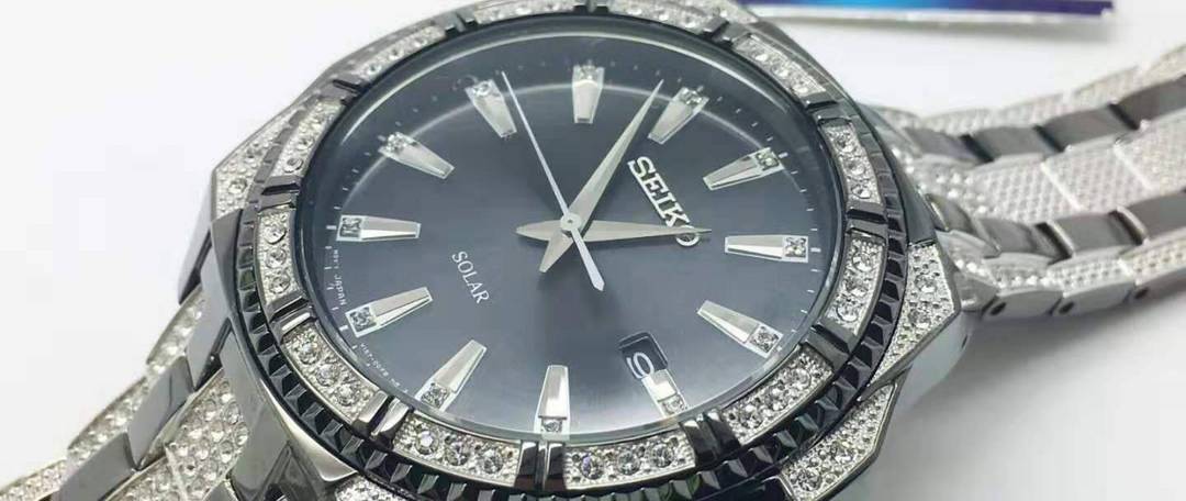 不一样的Seiko，亮晶晶的精工！46mm超大盘精工SNE459开箱