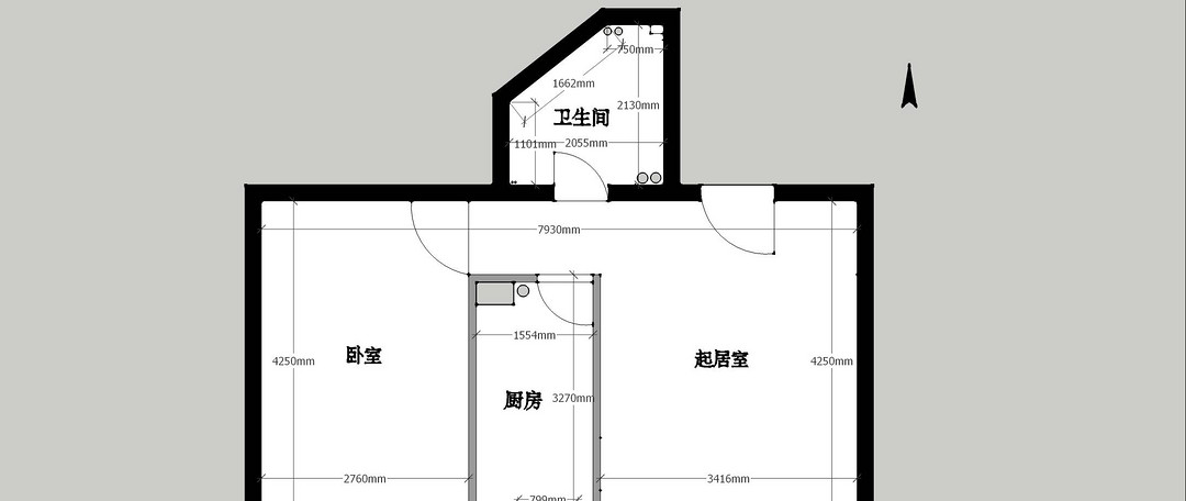 49平米一居室老房改造，预算15万DIY装修全记录（四）