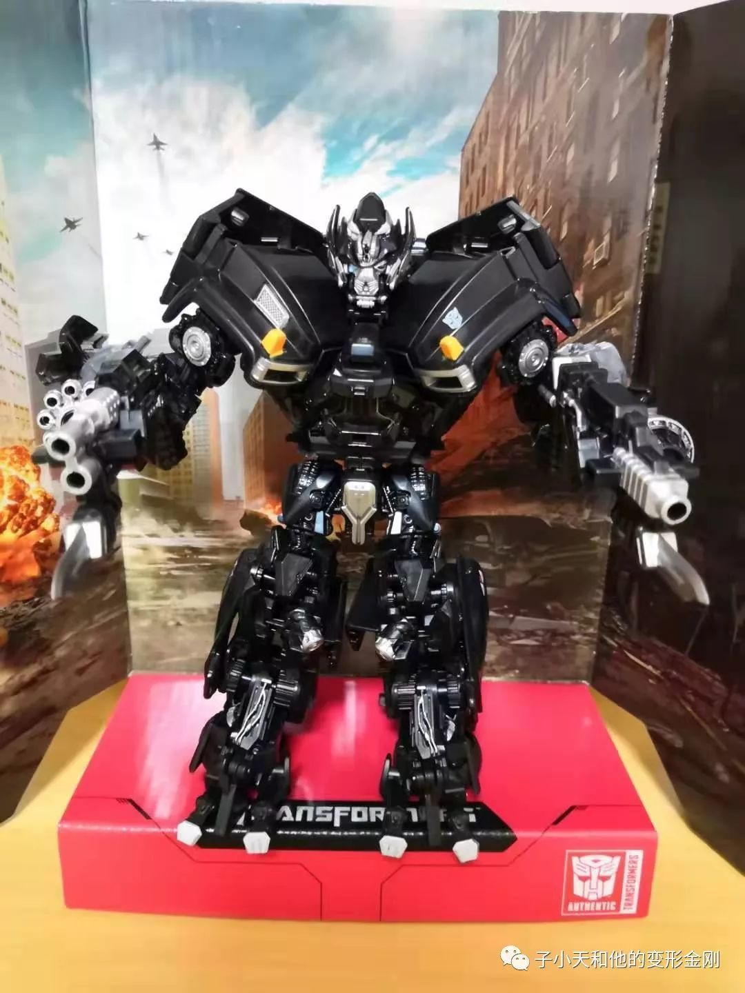 【评玩具】子小天:Movie杨测评《变形金刚 SS14铁皮+DNA配件包,老战士的大枪不可少!》