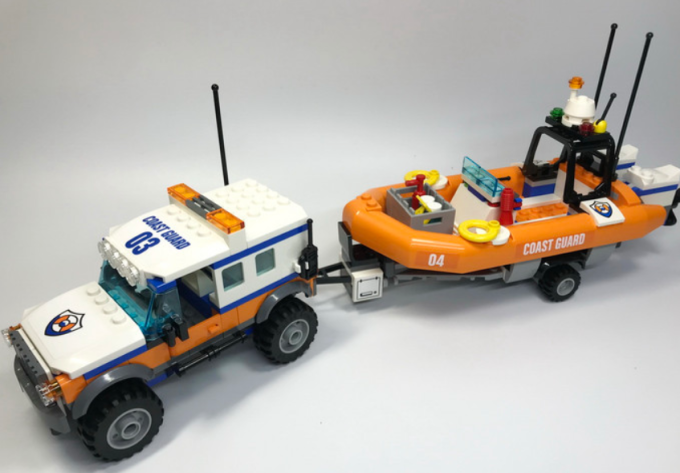乐高城市系列60165四驱动力应急中心