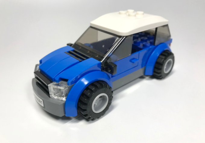 乐高城市组60081卡车拖车