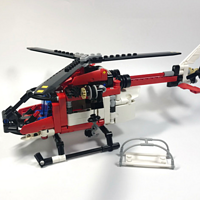 乐高2019年科技系列救援直升机