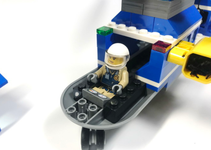 乐高城市组60173山地特警空中追捕