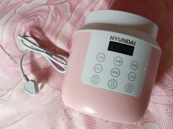 晒韩国现代破壁机