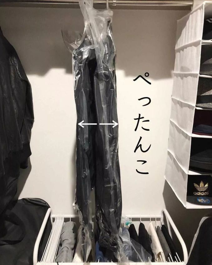 日本主妇1㎡衣柜极限收纳术,逼出十倍收纳力,妥妥塞进80件衣服也没问题!