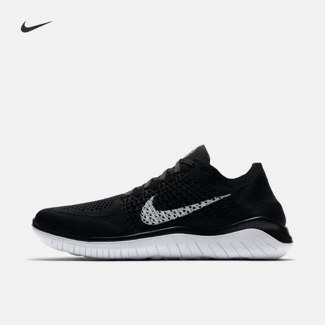 无法抵抗的全黑跑鞋 Nike Free RN Flyknit 2018 开箱晒单