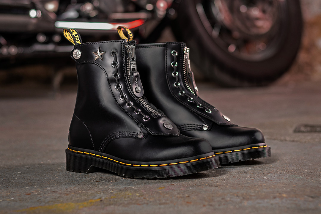 靴子遇上机车夹克？Dr.Martens & Schott NYC 的合作款了解一下