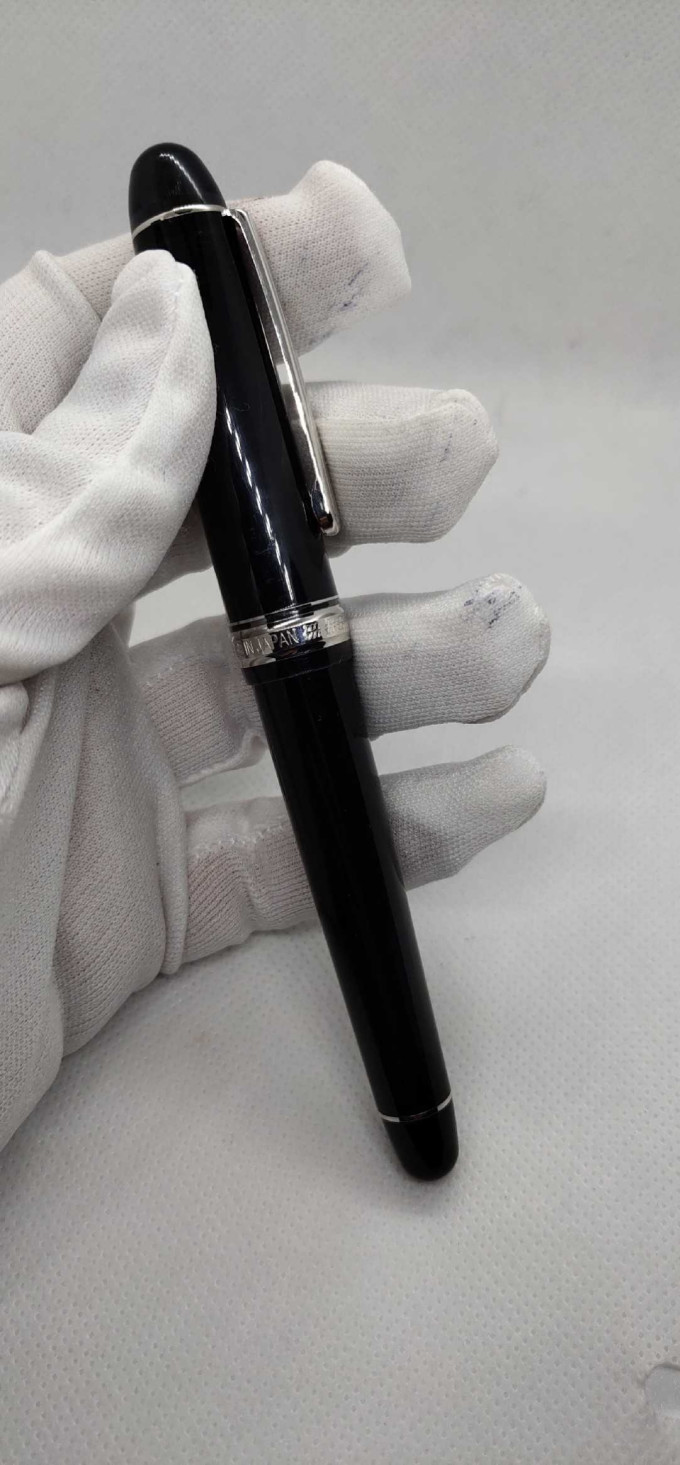 白金钢笔怎么样 升级款白金3776世纪,镀铑黑钻石_什么值得买