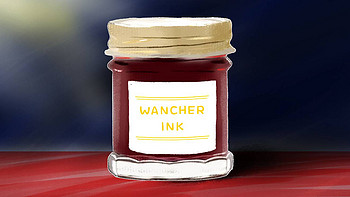 彩墨试色系列 篇二十九：Wancher inks 果酱瓶6色 