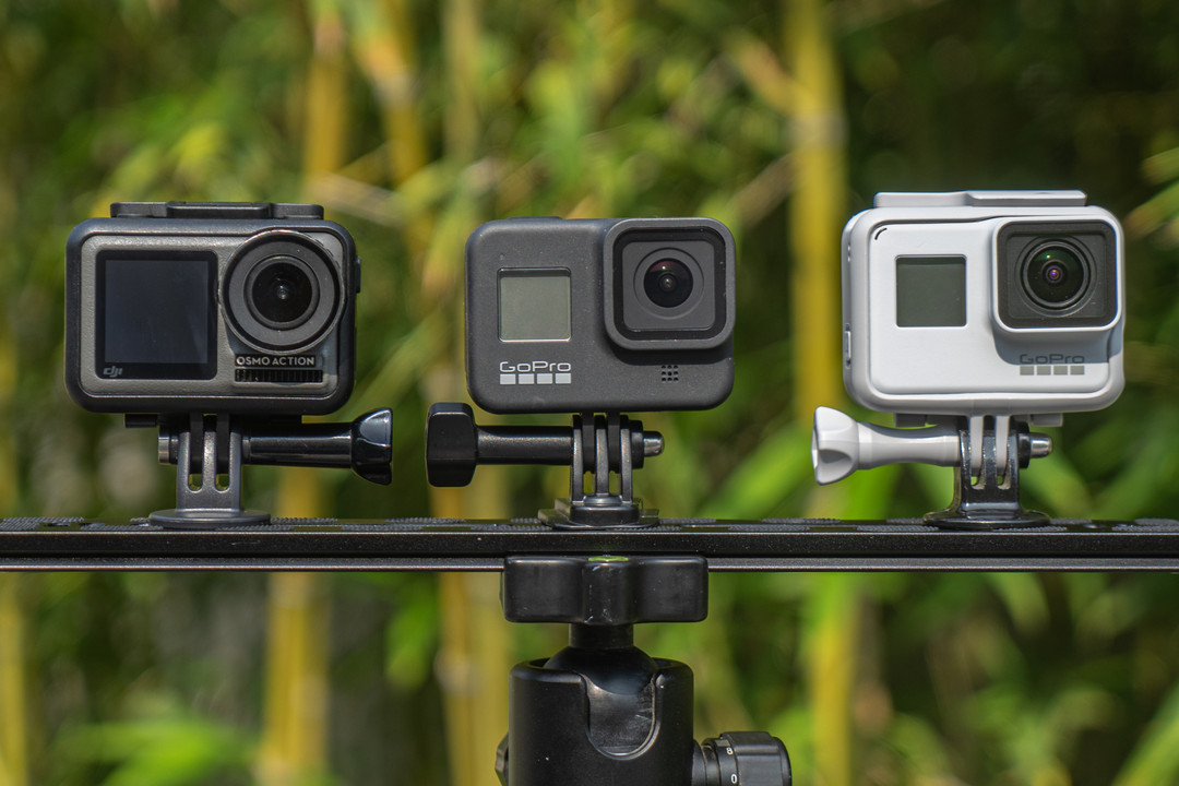 试骚机篇三十一 谁才是最强防抖运动相机 Gopro Hero8 大疆osmo Action Gopro Hero7对比评测 运动相机 什么值得买