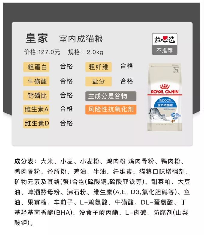 20款猫粮评测 | 国货又团灭了?大牌也有猫腻!