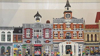 单反毁一生，LEGO穷三代 篇一百二十七：LEGO 乐高 街景 10197 消防局 