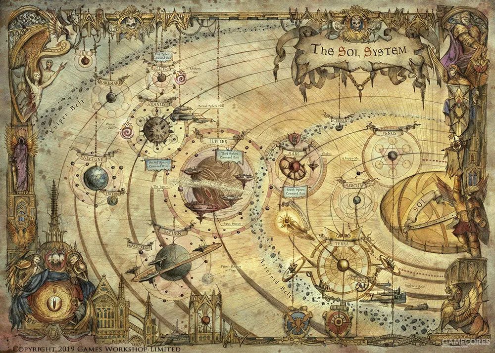 冰与火之歌霍比特人 夏尔地图提及《歧路旅人》的地图,不得不提到原