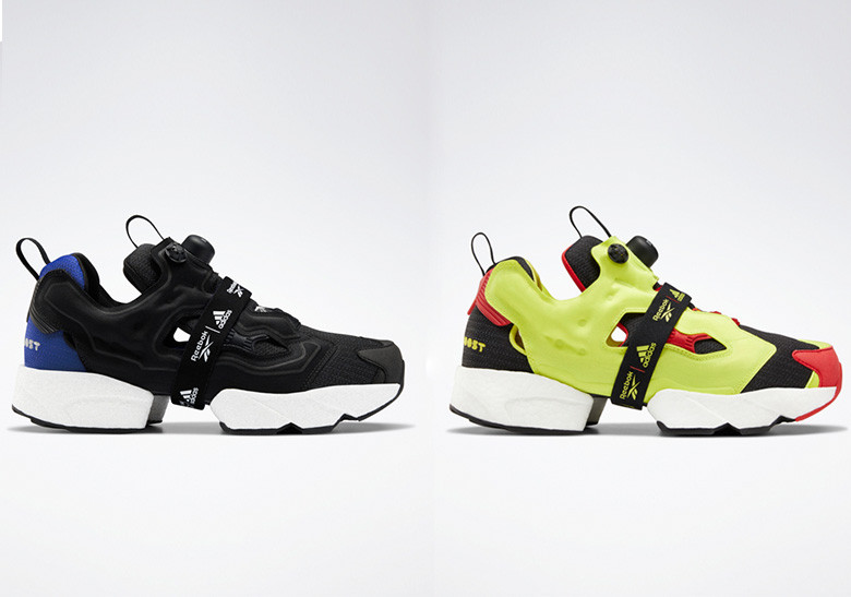 锐步吃上爆米花：Reebok x adidas Instapump Fury BOOST 联名款运动鞋 正式发布