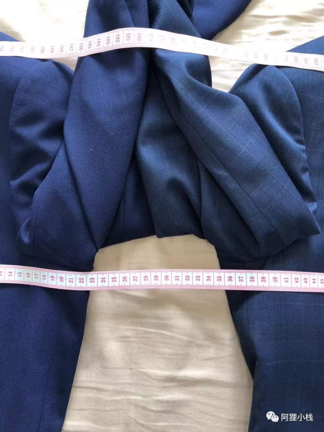 Huntsman Bespoke（二）：Blue Check Worsted Jacket下