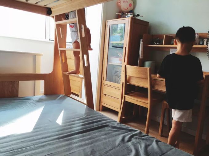46㎡小户型一房改两房,2娃家庭全屋收纳才用到50%?!