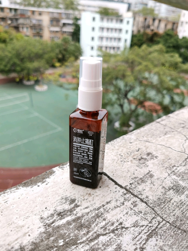 消肿止痛酊推出带喷头产品