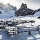 这架星球大战X翼战机降落在瑞士阿尔卑斯山！