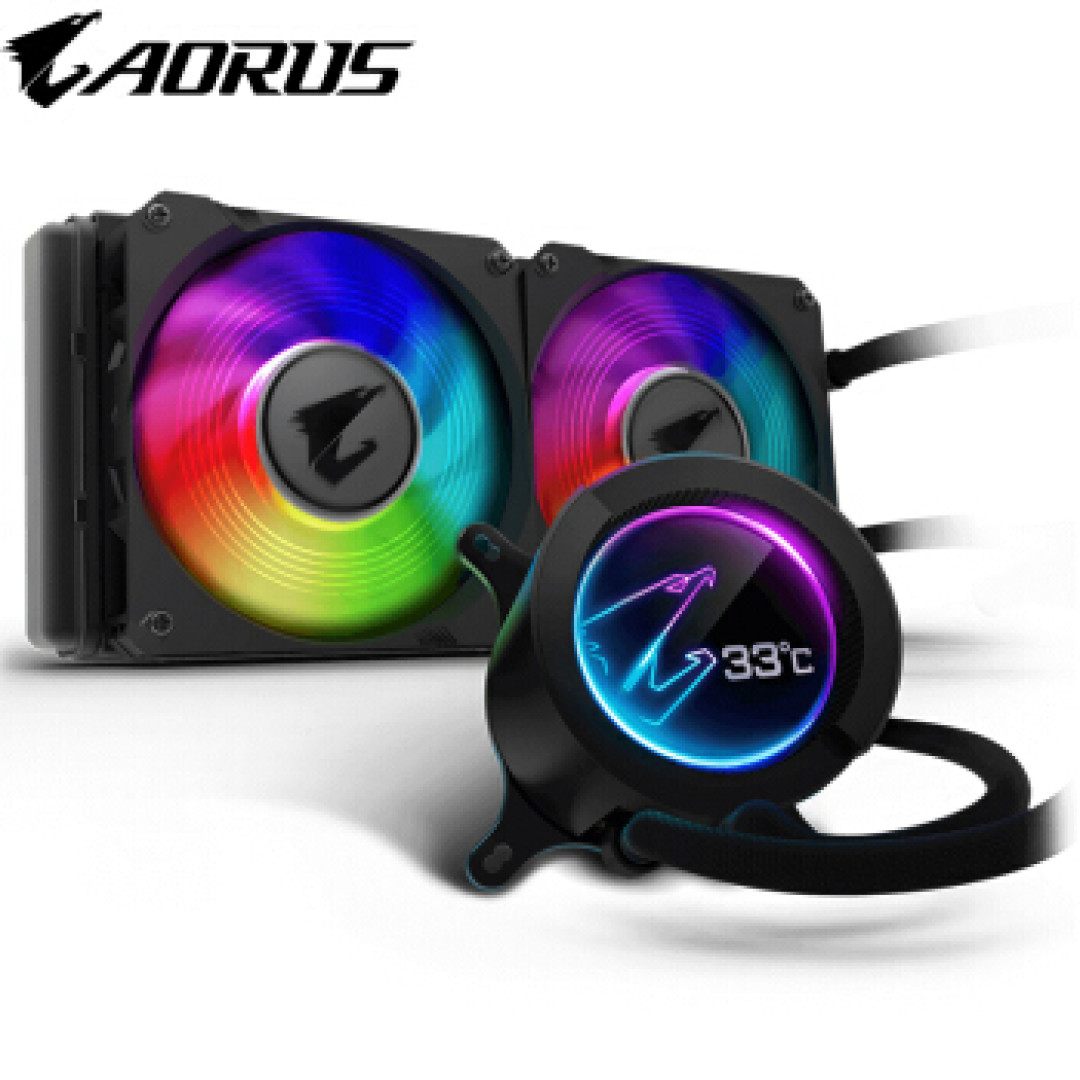 给你的水冷头定制画面,AORUS Liquid Cooler 240水冷尝鲜