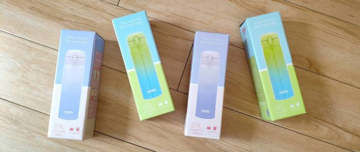 一年四季送保温杯 —— 膳魔师 THERMOS  JNL-500 渐变色保温杯晒单对比