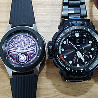 Apple watch 5 , Galaxy watch ,小米手环4，卡西欧GWN-Q1000MC