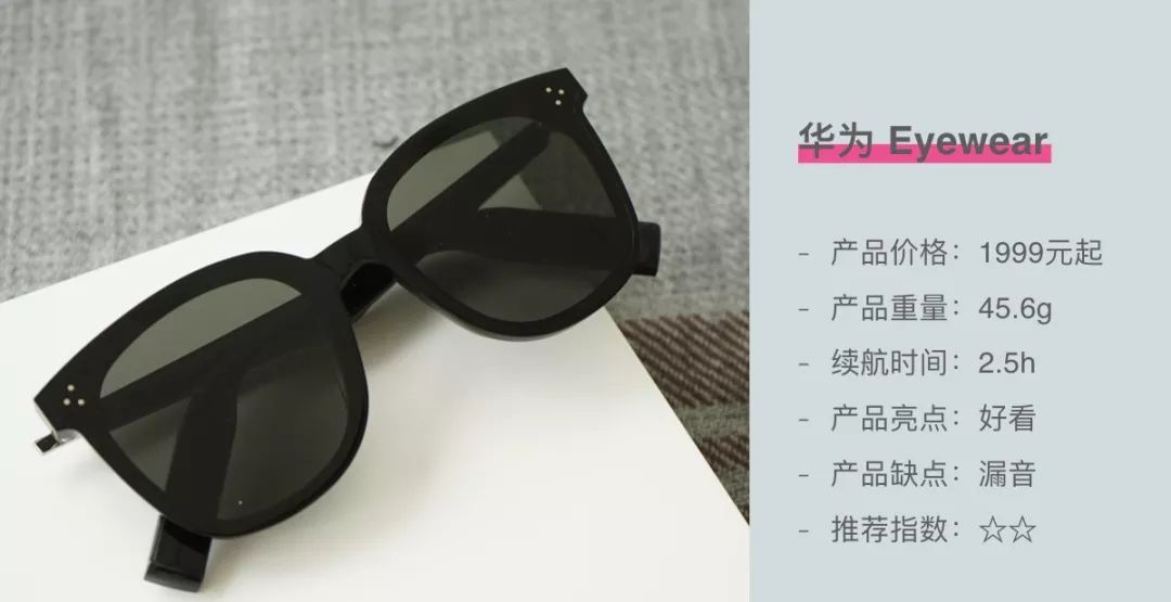 横比华为 Eyewear、Bose Frames 和 Mutrics，看智能眼镜的当下与未来