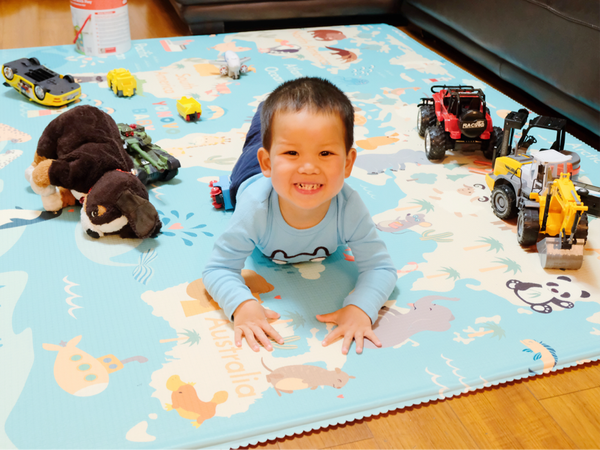 找到一个超惊艳的爬行垫 颜值就是正义哈