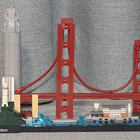 单反毁一生，LEGO穷三代 篇一百三十一：LEGO 乐高 Architecture 建筑系列 21043 San Francisco 旧金山