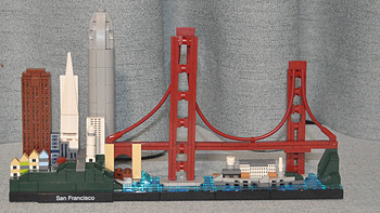 单反毁一生，LEGO穷三代 篇一百三十一：LEGO 乐高 Architecture 建筑系列 21043 San Francisco 旧金山 