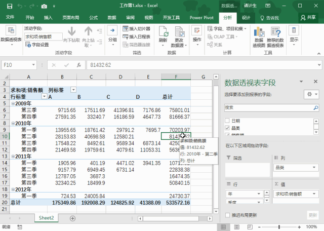 [Excel]怎么挽救被误删的数据透视表原数据?